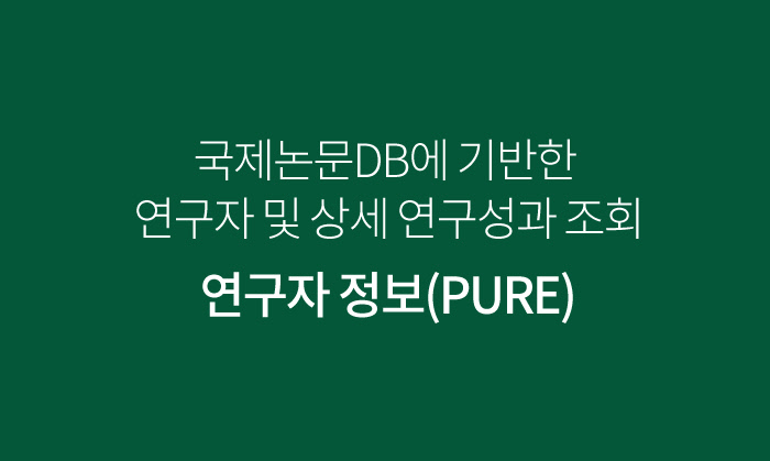 연구자 정보(PURE)